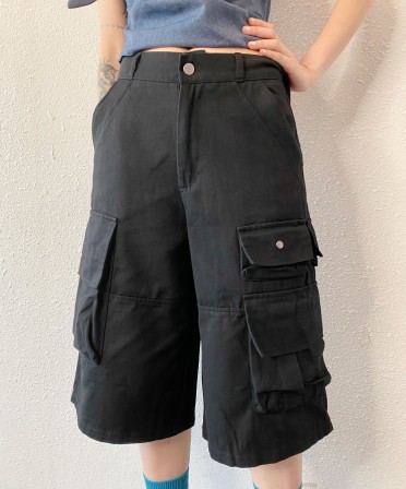 Black Worker Shorts #250414